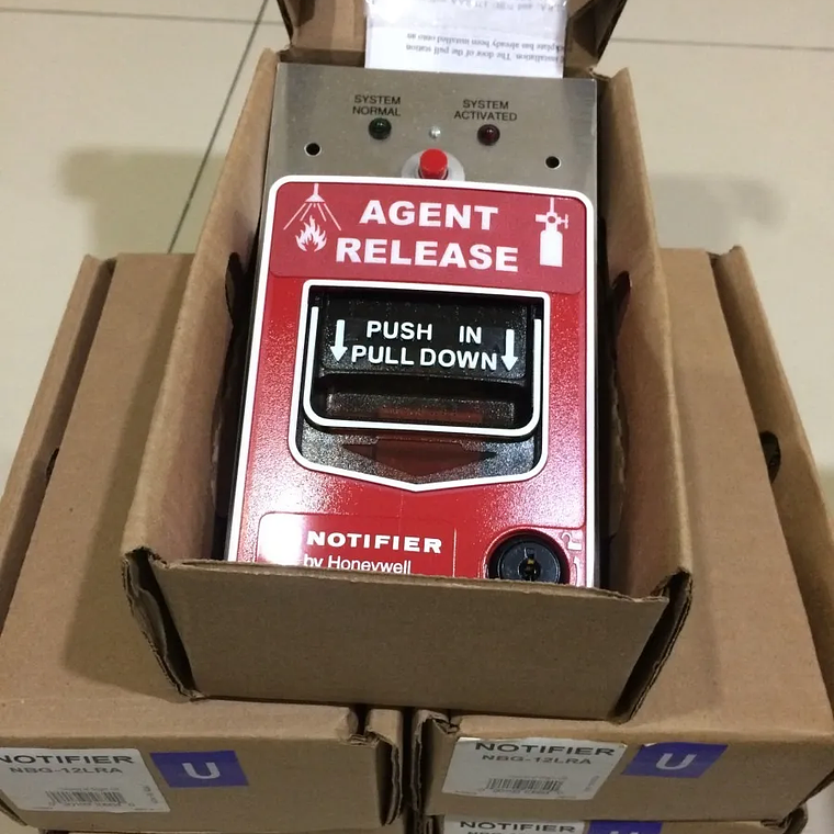 Pulsador de descarga NOTIFIER NBG-12LRA  2