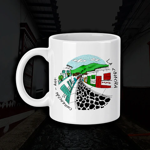 Taza: la concha, concepción