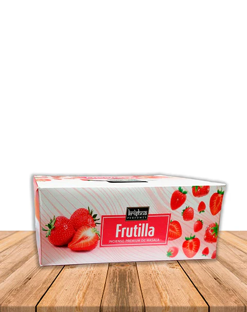 Incienso Krishna Premium Frutilla 15 grs