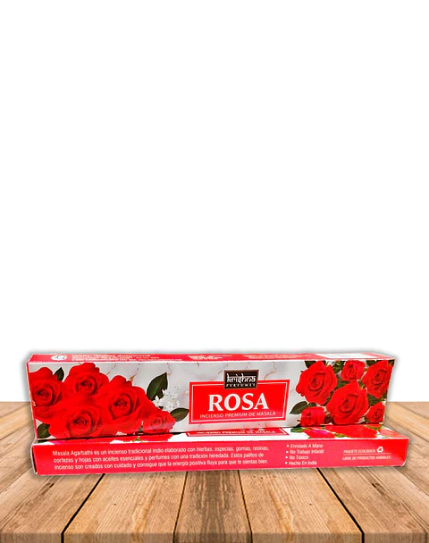 Incienso Krishna Premium Rosa 15 grs