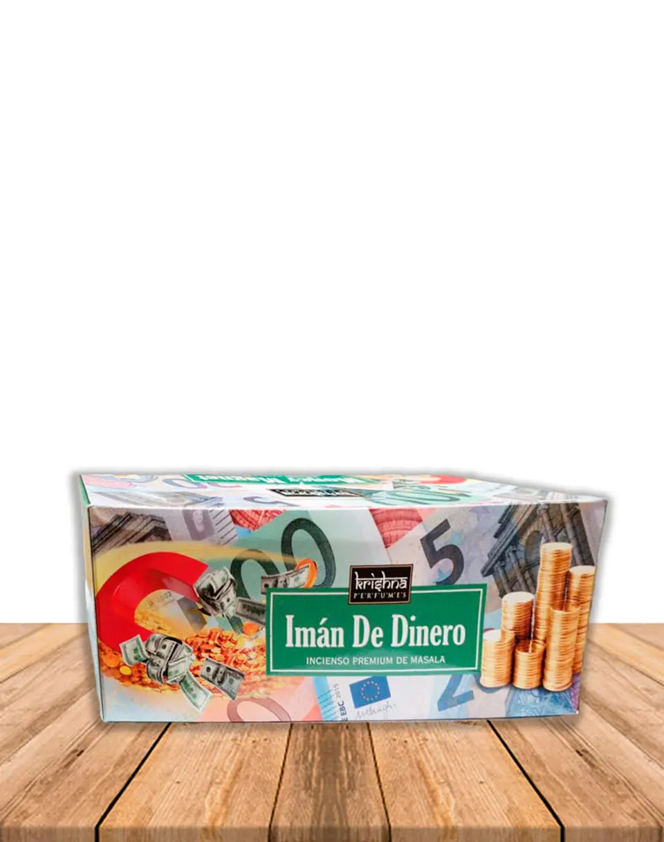 Incienso Krishna Premium Imán de Dinero 15 grs 1