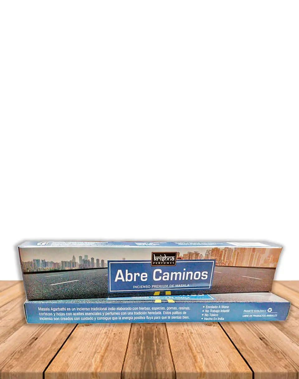 Incienso Krishna Premium Abre Caminos 15 grs 2