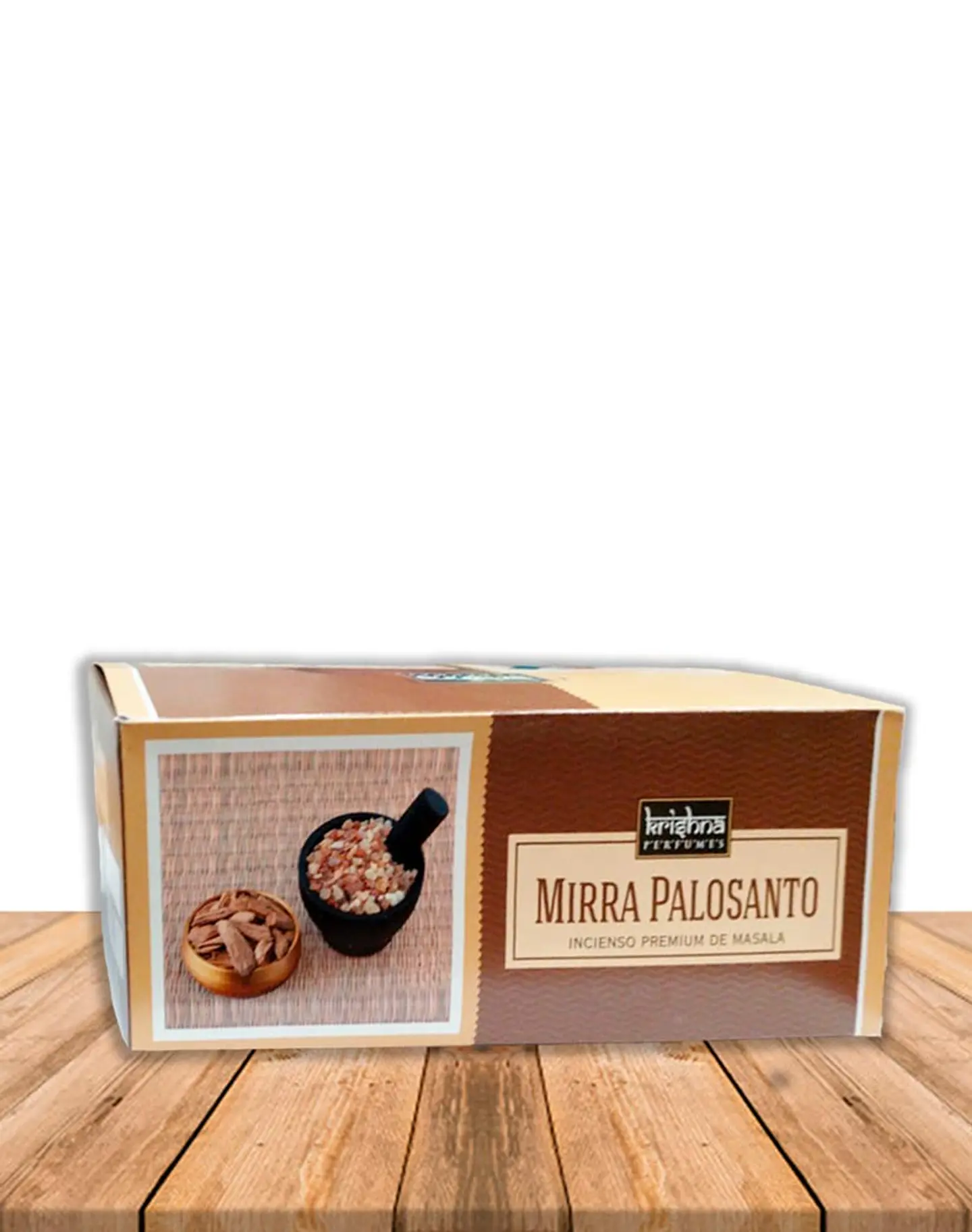 Incienso Krishna Premium Mirra Con Palo Santo 15 grs 1
