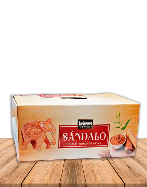 Incienso Krishna Premium Sándalo 15 grs