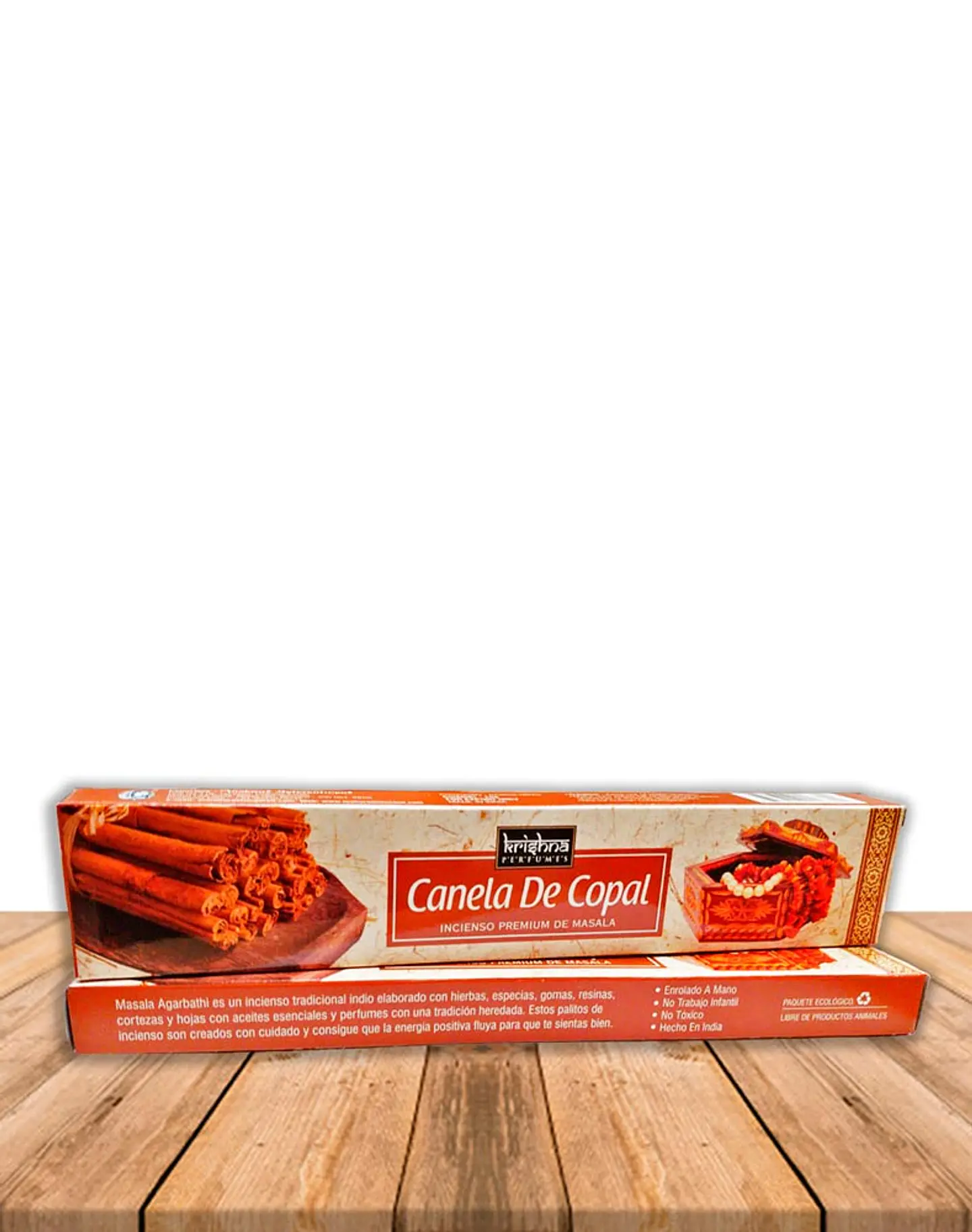 Incienso Krishna Premium Copal Con Canela 15 grs 2