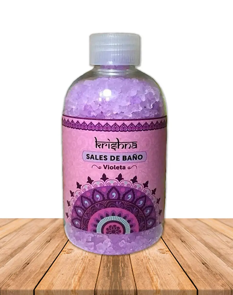 Sal de Baño Violeta 250 ml  1