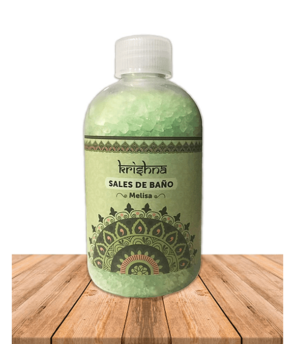 SAL DE BAÑO KRISHNA  MELISA  250 ML.