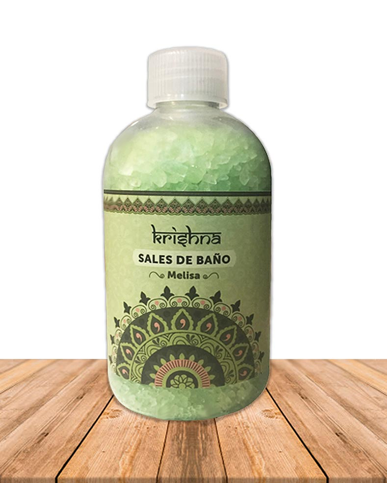 SAL DE BAÑO KRISHNA  MELISA  250 ML.