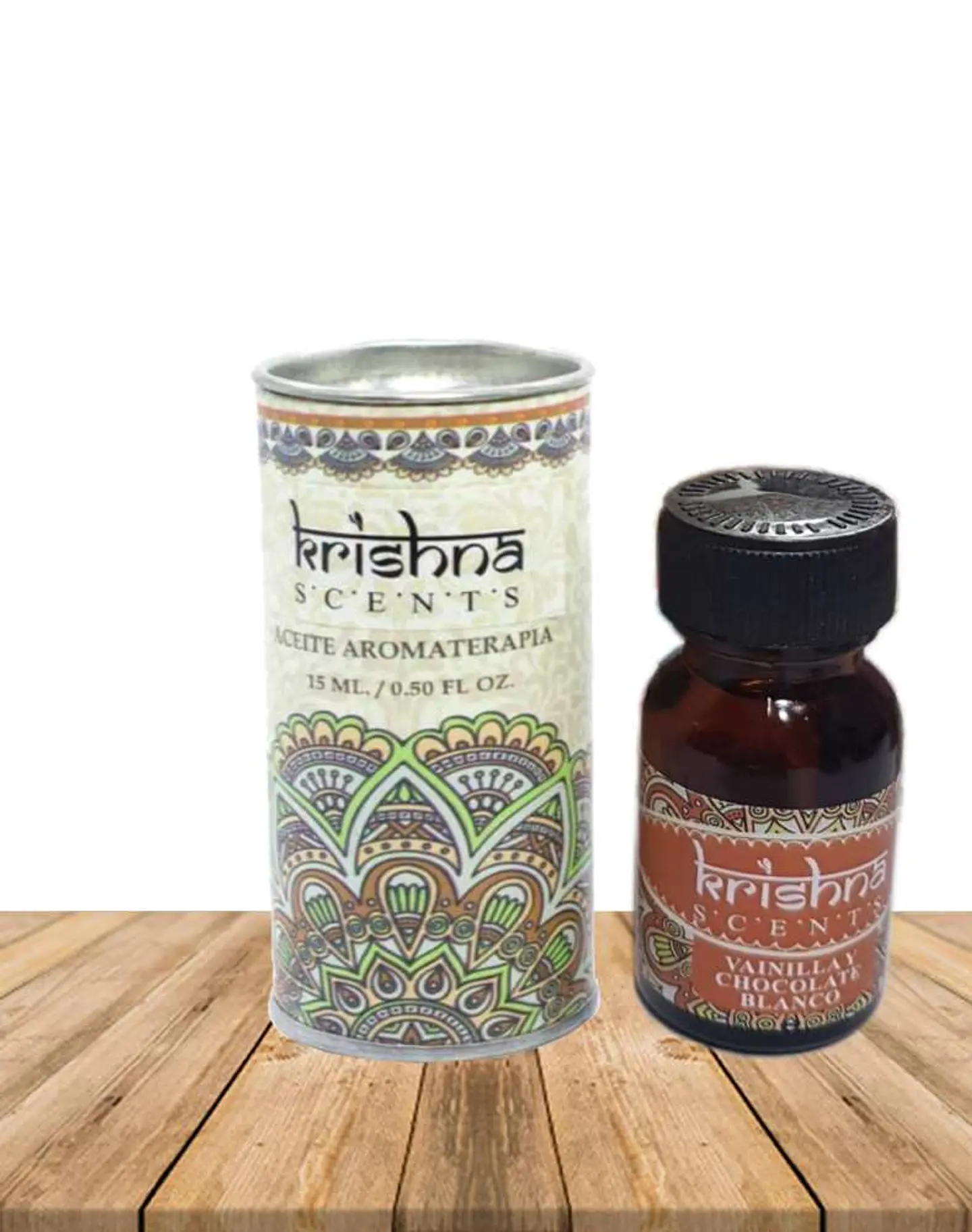 Aceite aromático Vainilla Chocolate Blanco Krishna 15 ml 1