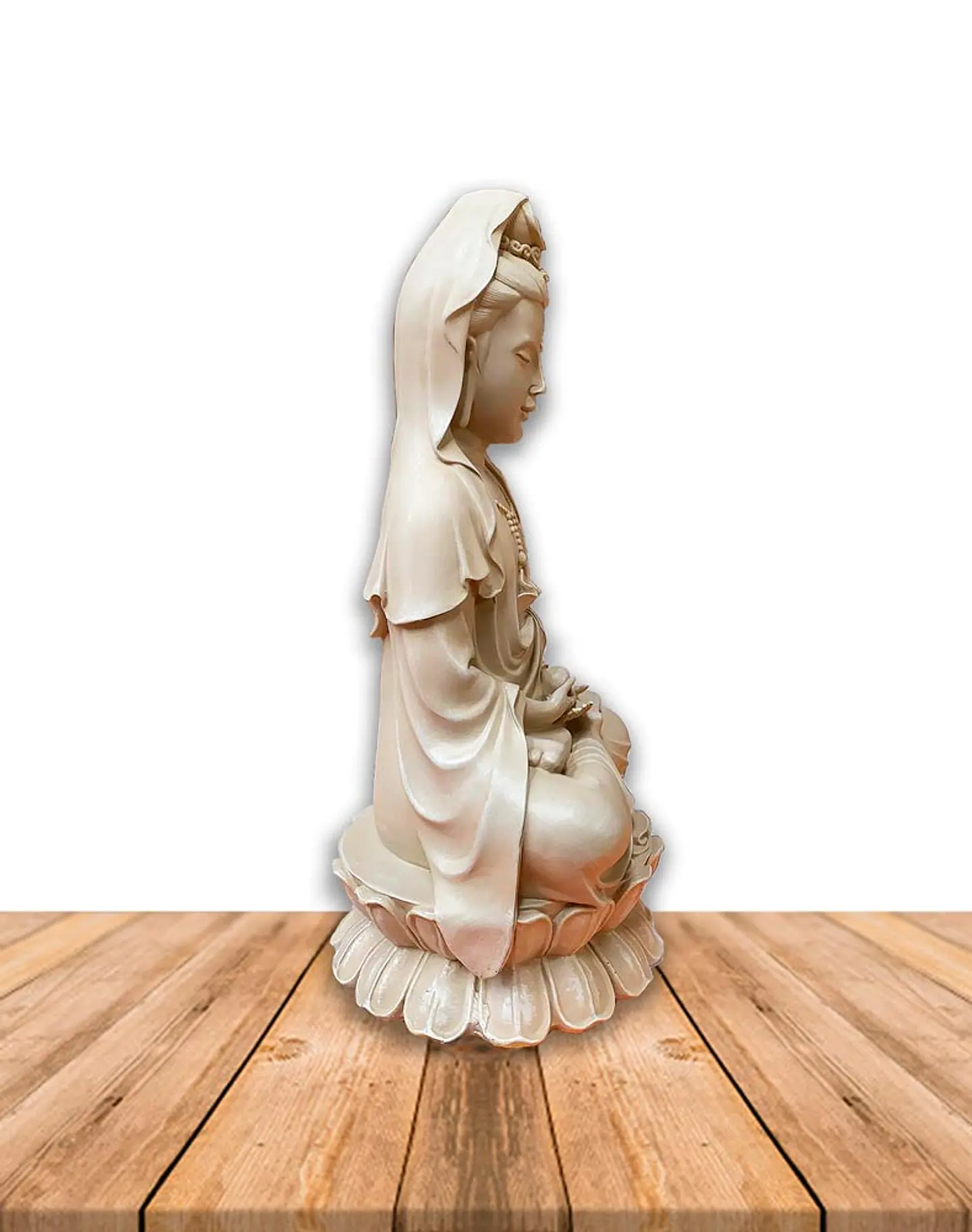 FIGURA POLIRESINA QUAN JIN  15'5 JI19-010 2
