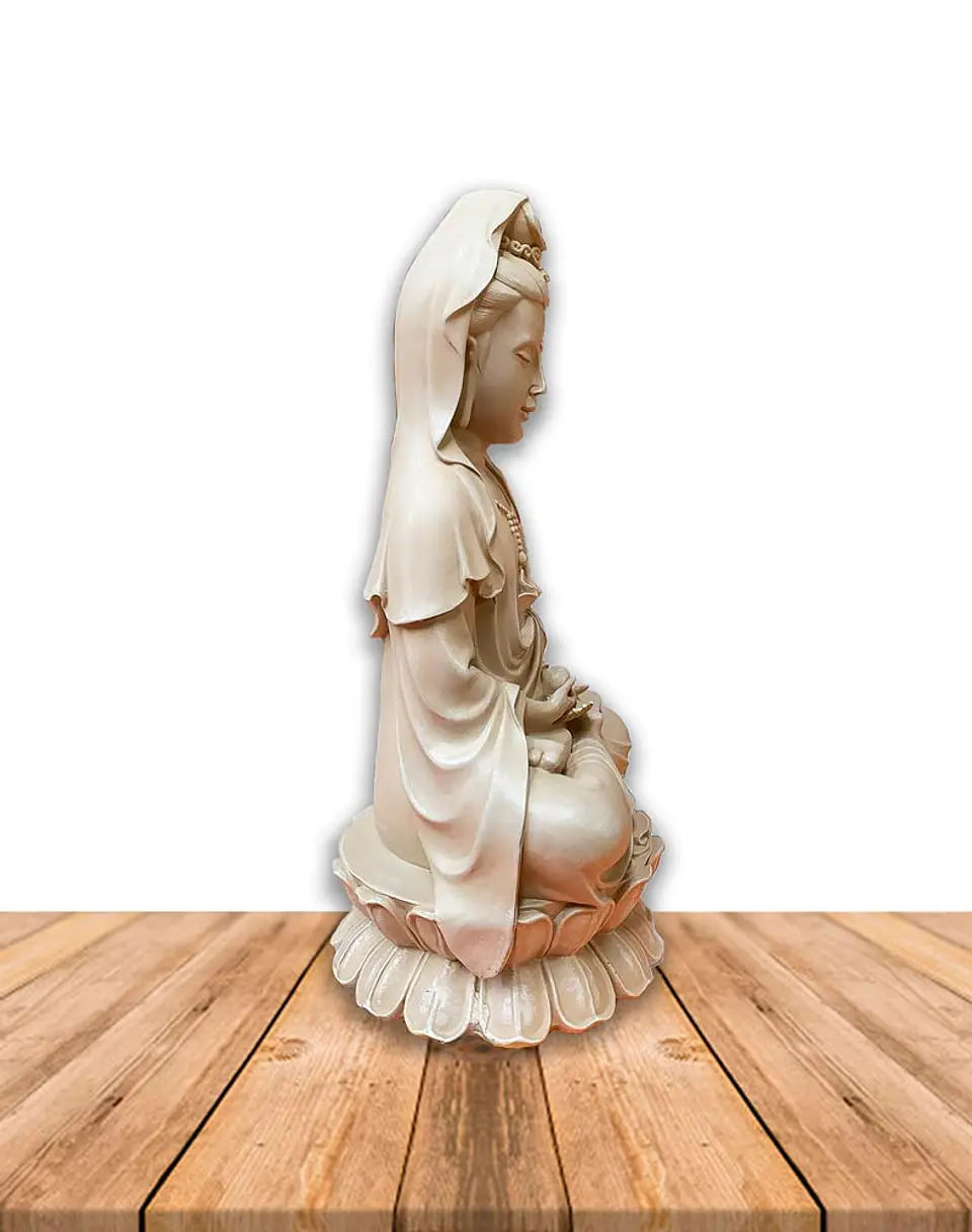 FIGURA POLIRESINA QUAN JIN  15'5 JI19-010 2