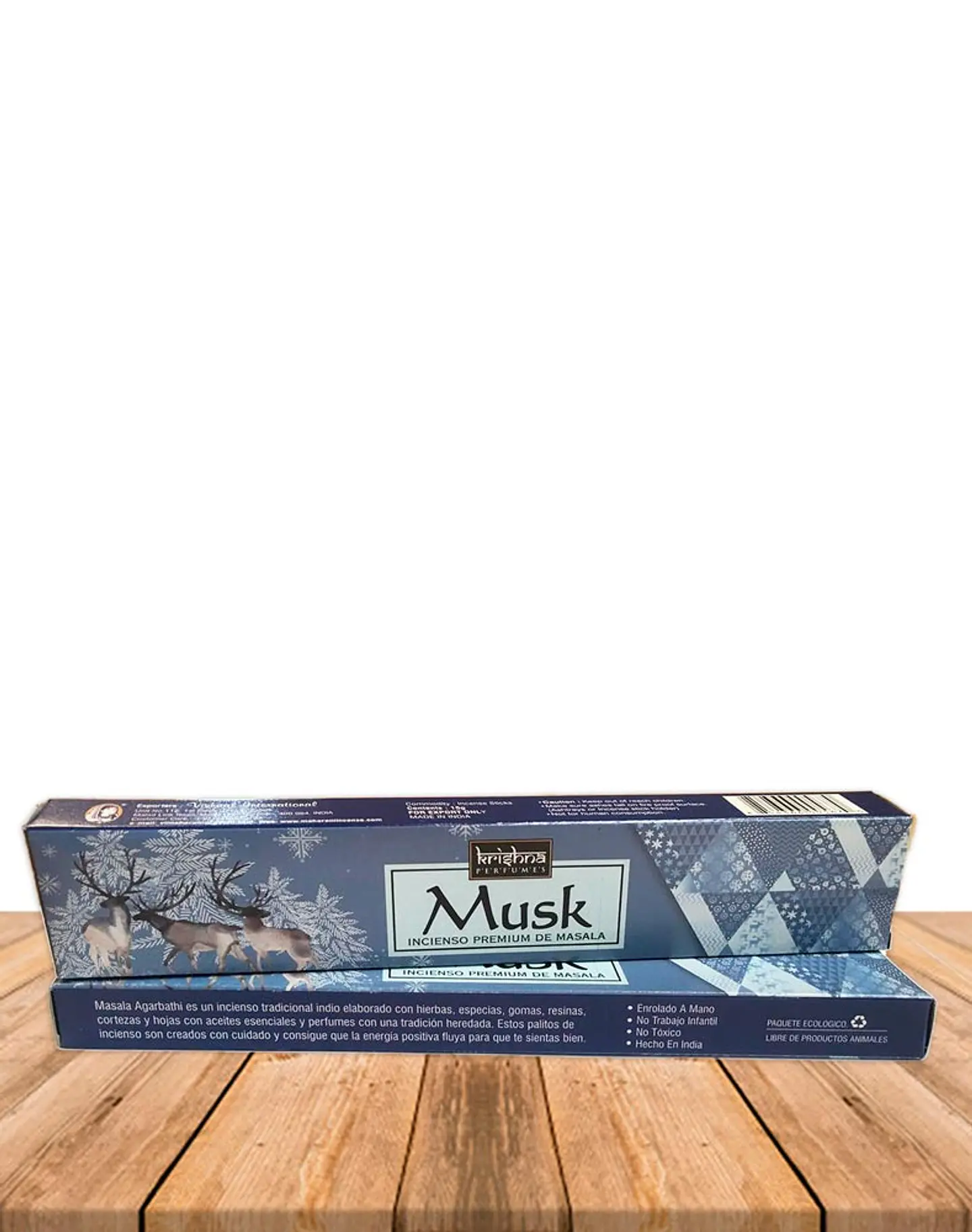 Incienso Krishna Premium Musk 15 grs 2