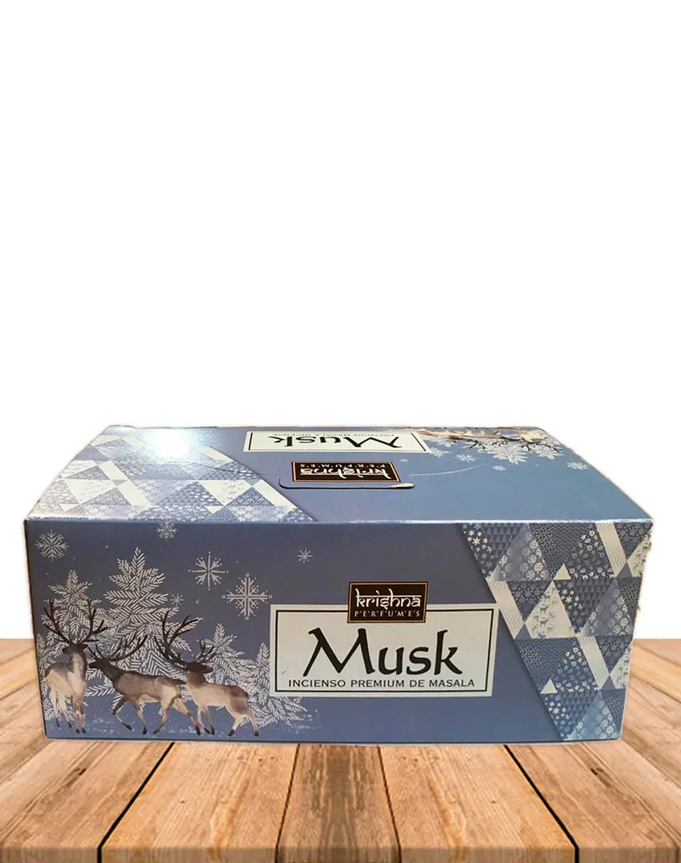 Incienso Krishna Premium Musk 15 grs 1