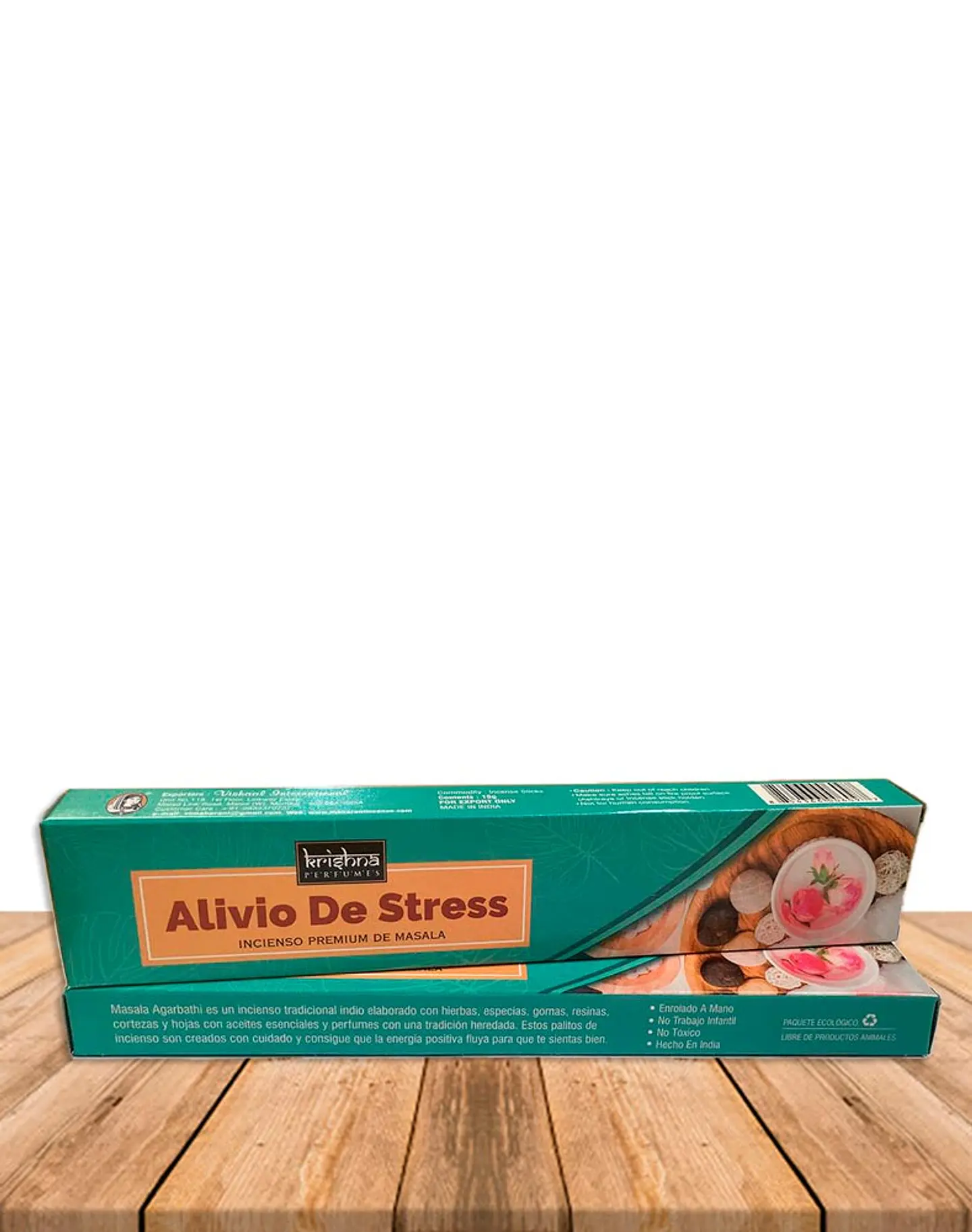 Incienso Krishna Premium Alivio de Stress 15 grs 2