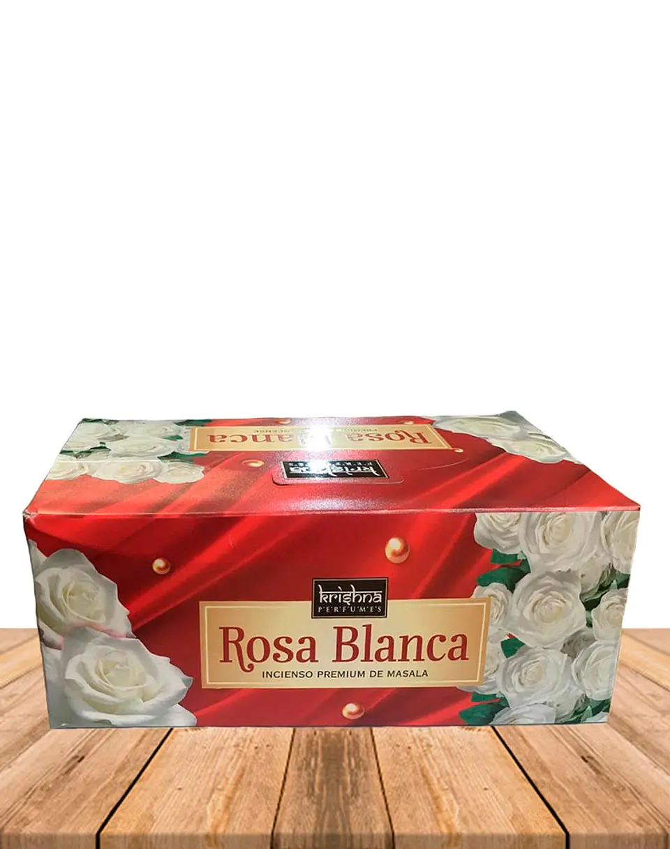 Incienso Krishna Premium Rosa Blanca 15 grs 1