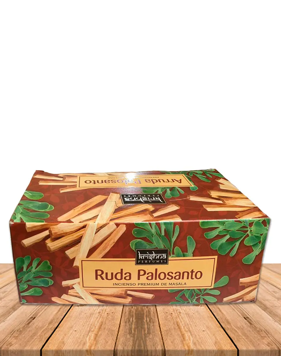 Incienso Krishna Premium Ruda Con Palo Santo 15 grs 1