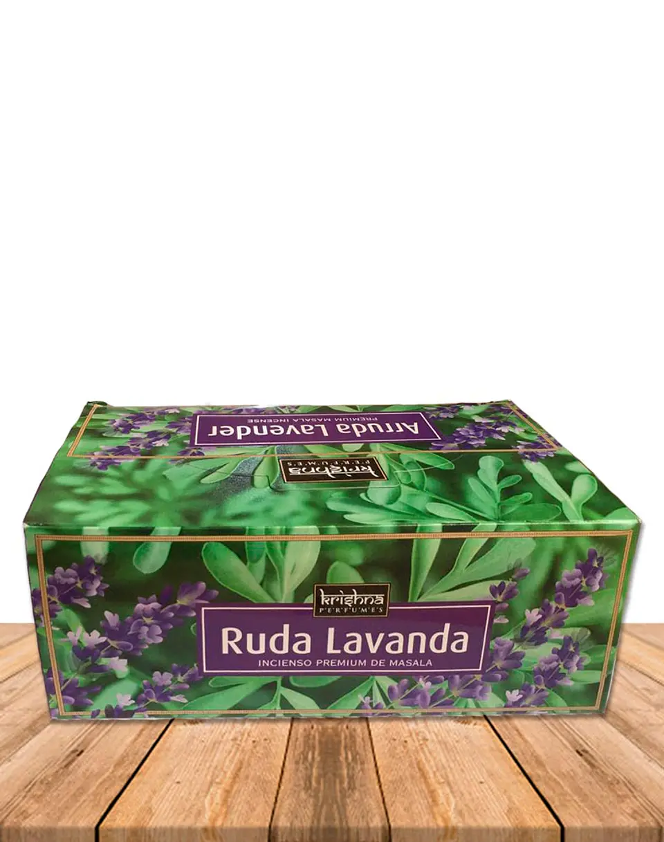 Incienso Krishna Premium Ruda Con Lavanda 15 grs 1