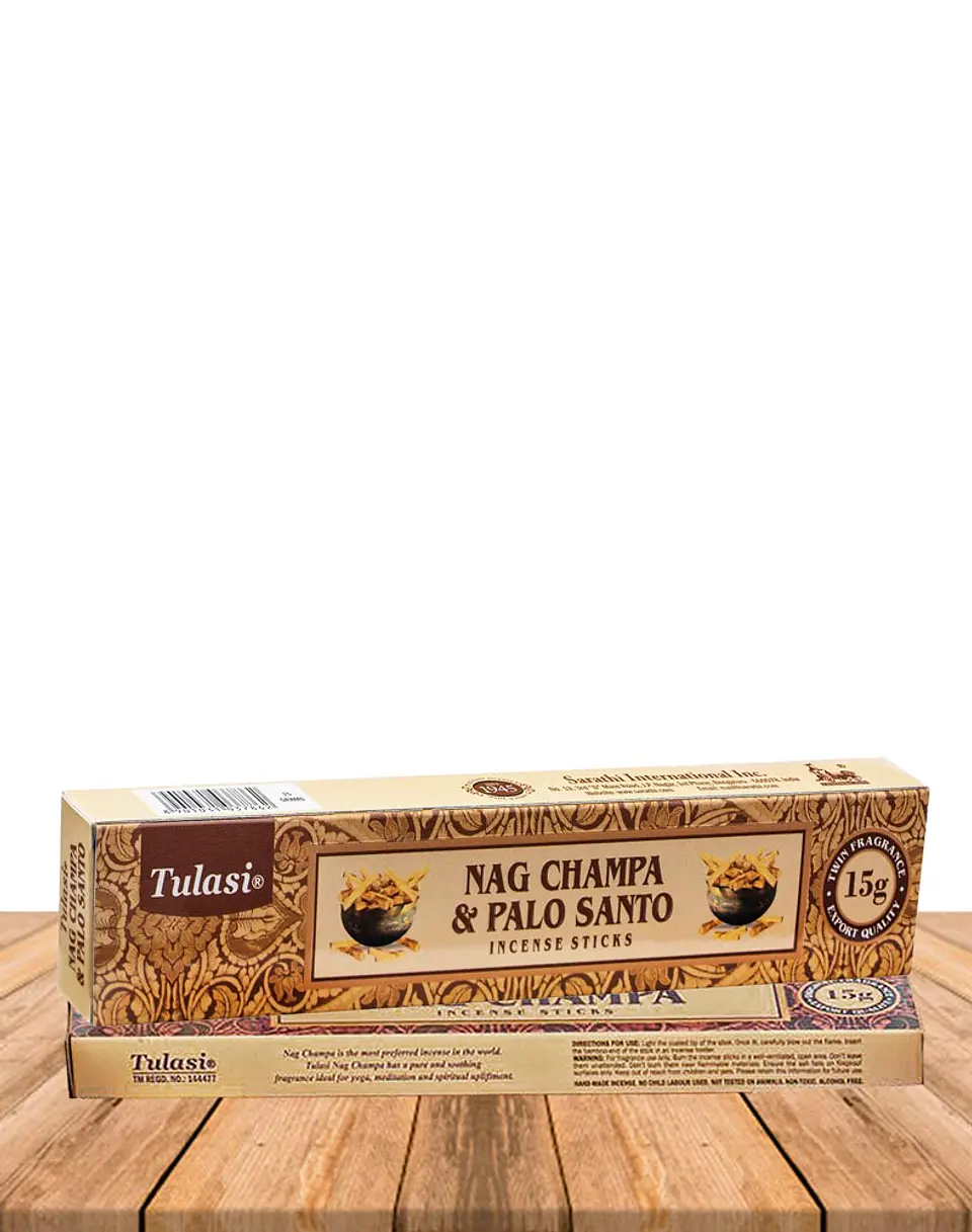 Incienso Tulasi Nag champa & Palo Santo 2