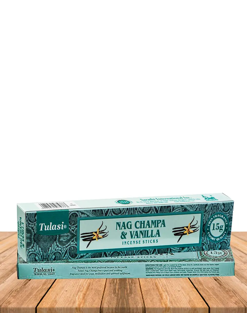Incienso Tulasi Nagchampa & Vainilla 2