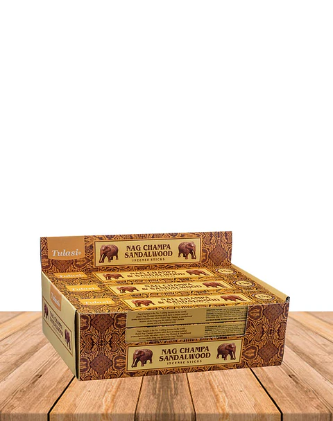 Incienso Tulasi Nag champa & Sándalo 