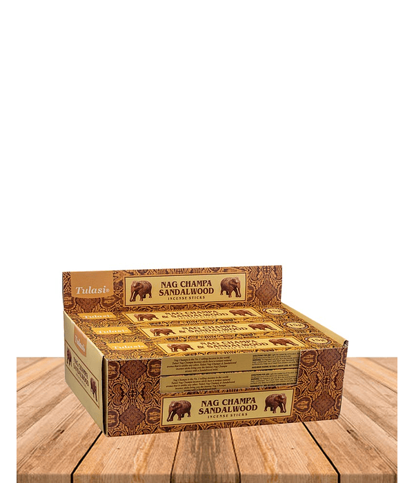 Incienso Tulasi Nag champa & Sándalo 