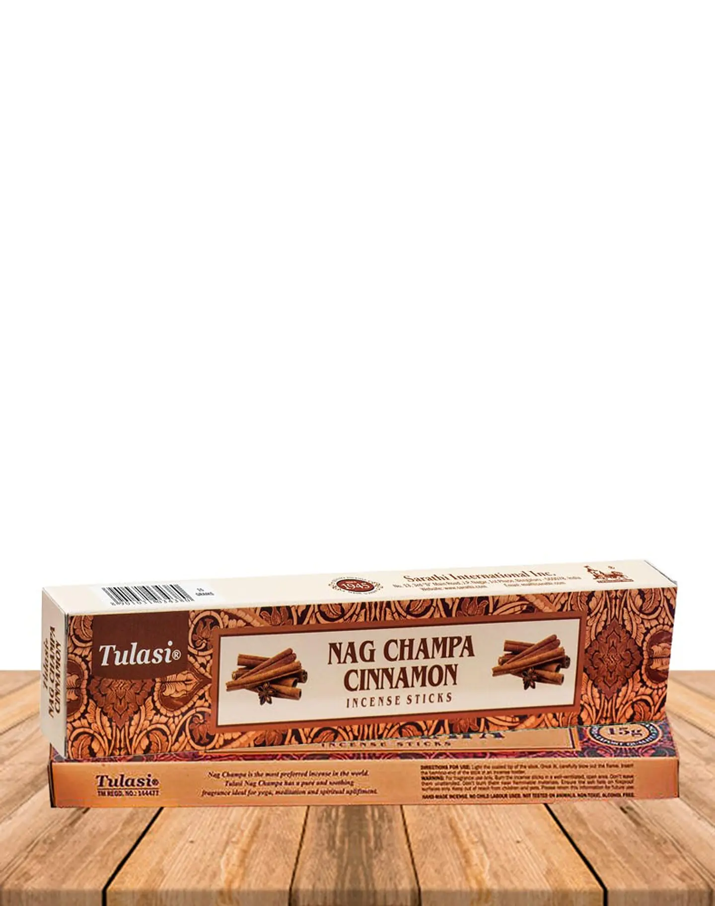 Incienso Tulasi Nag Champa & Canela 2
