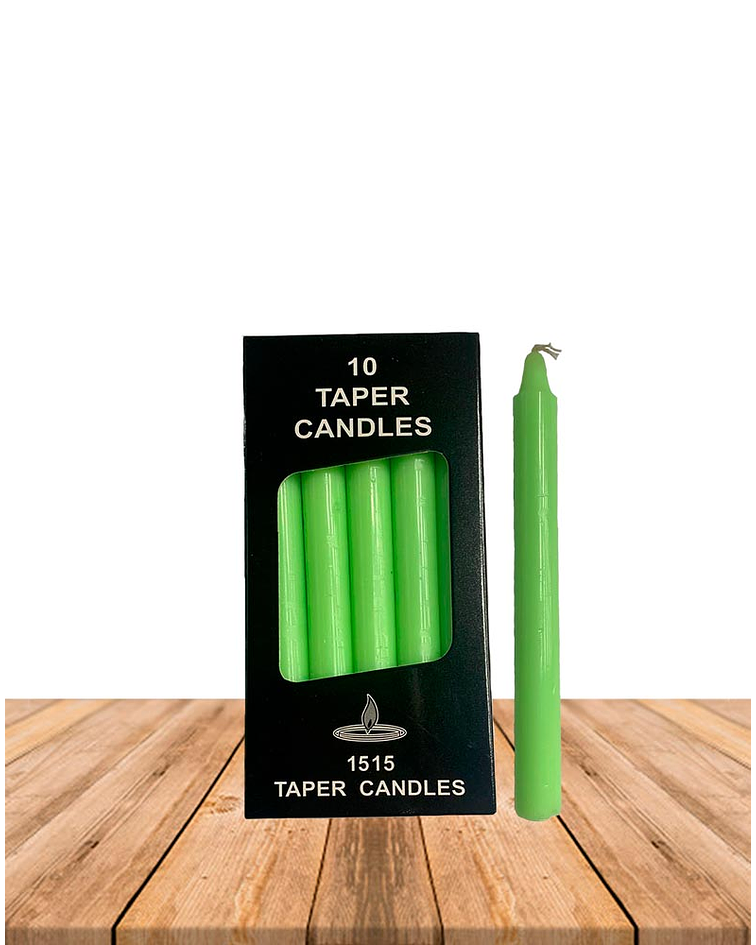 Velas Taper Colores