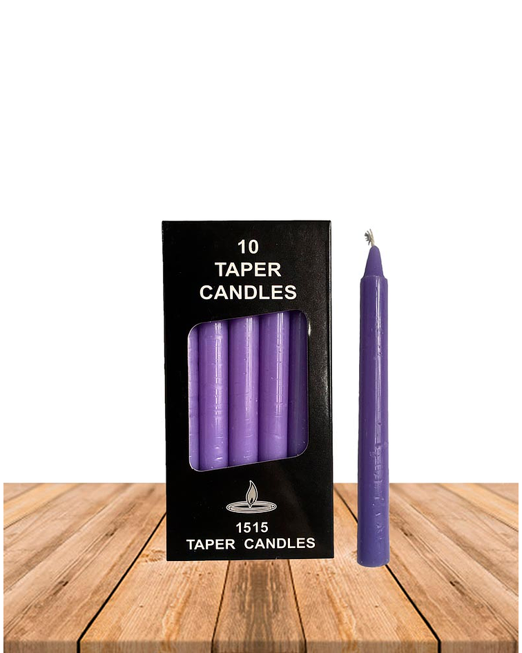 Velas Taper Colores