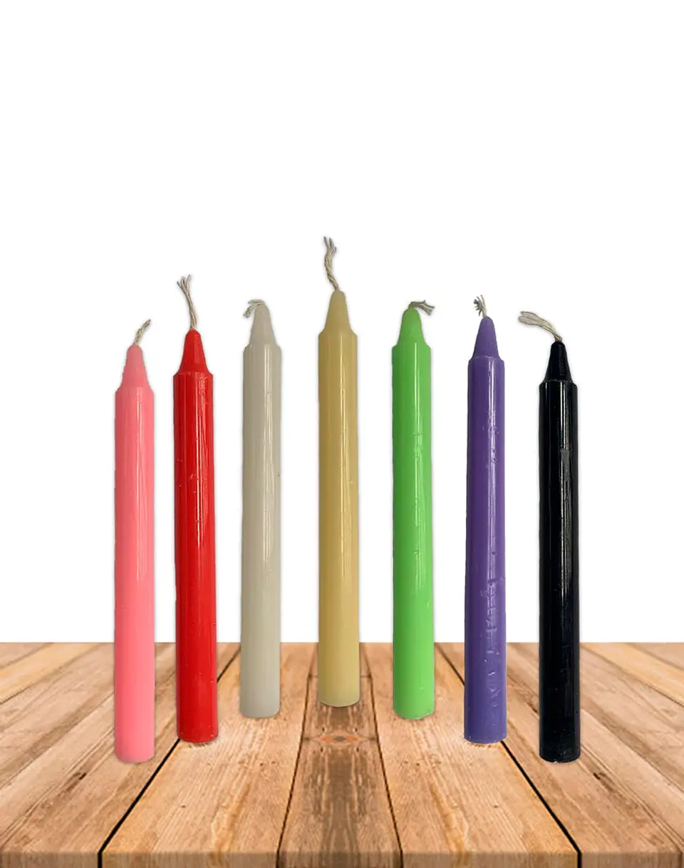 Velas Taper Colores 1