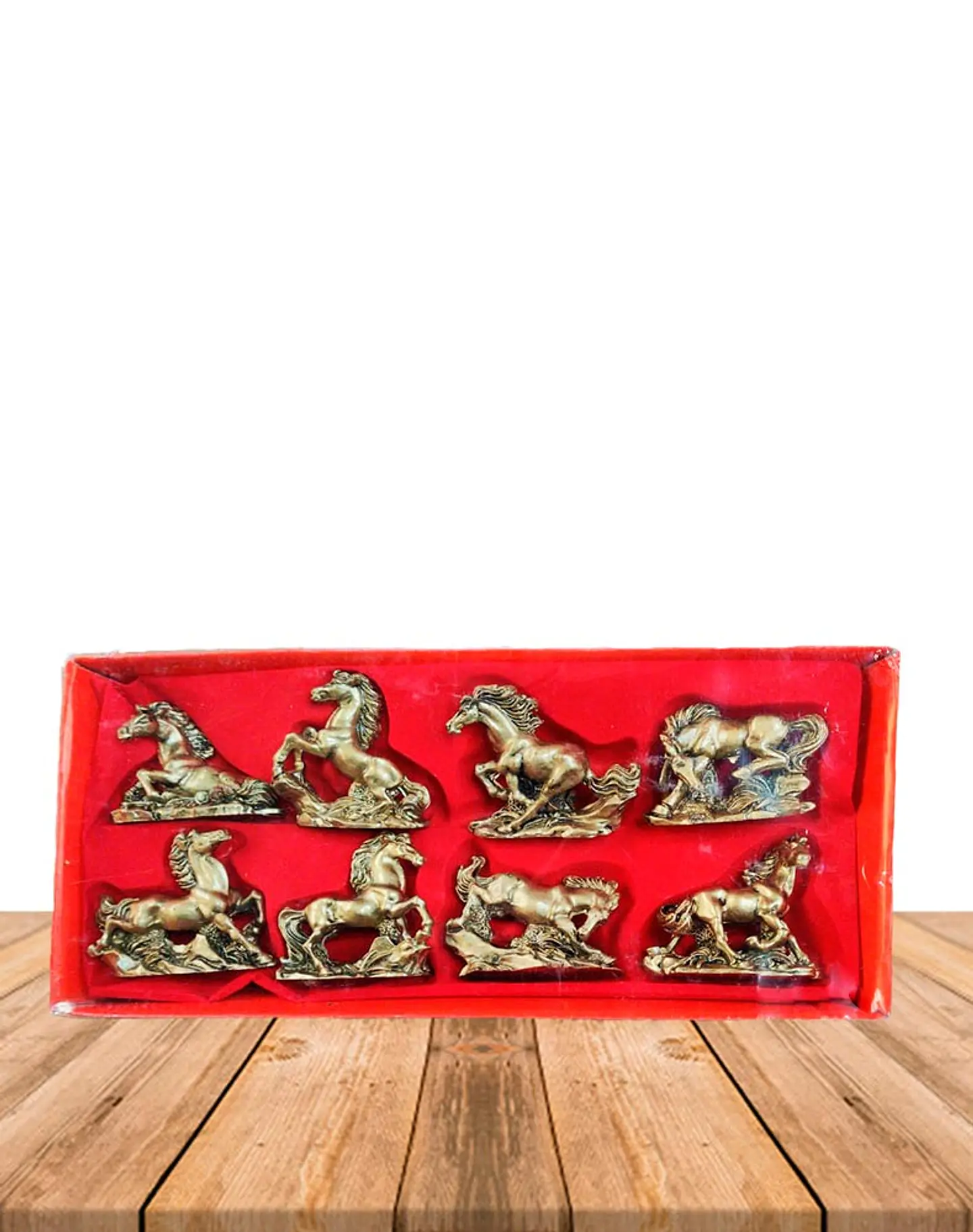 Figura  Set de Caballos Dorados 3