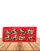 Figura  Set de Caballos Dorados 3