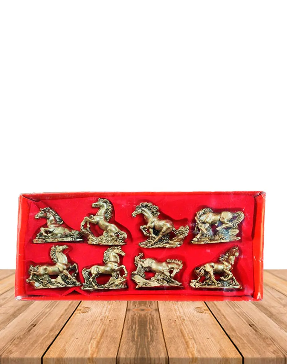 Figura  Set de Caballos Dorados 3