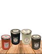 Vela Aromatica Surtida  Home Fragance Vidrio Tallado JI19-456 - Miniatura 2