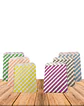 Bolsa Papel Rayas (Cambucho) 18X13 JI15-006 - Miniatura 1