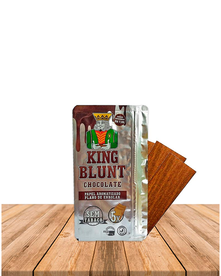 Promoción King Blunt  x5 Chocolate