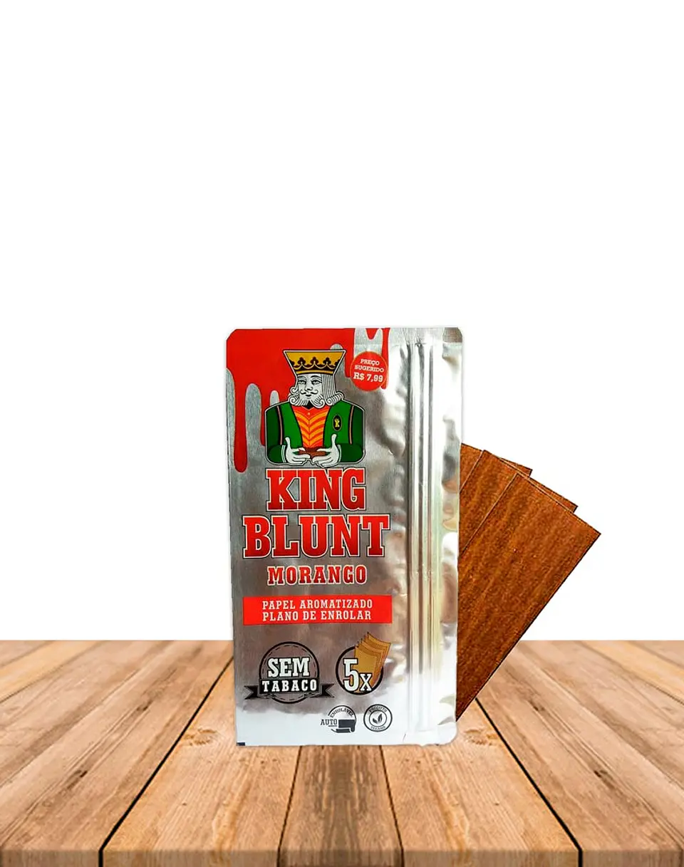 Promoción  King Blunt  x5  Frutilla 3