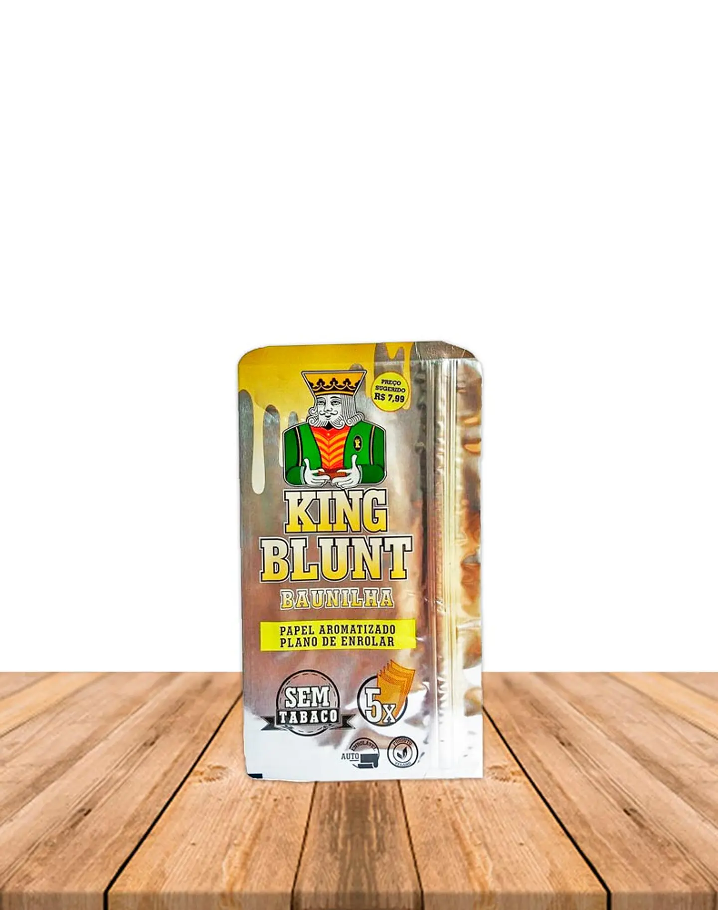 Promoción  King Blunt  x5  Vainilla 2