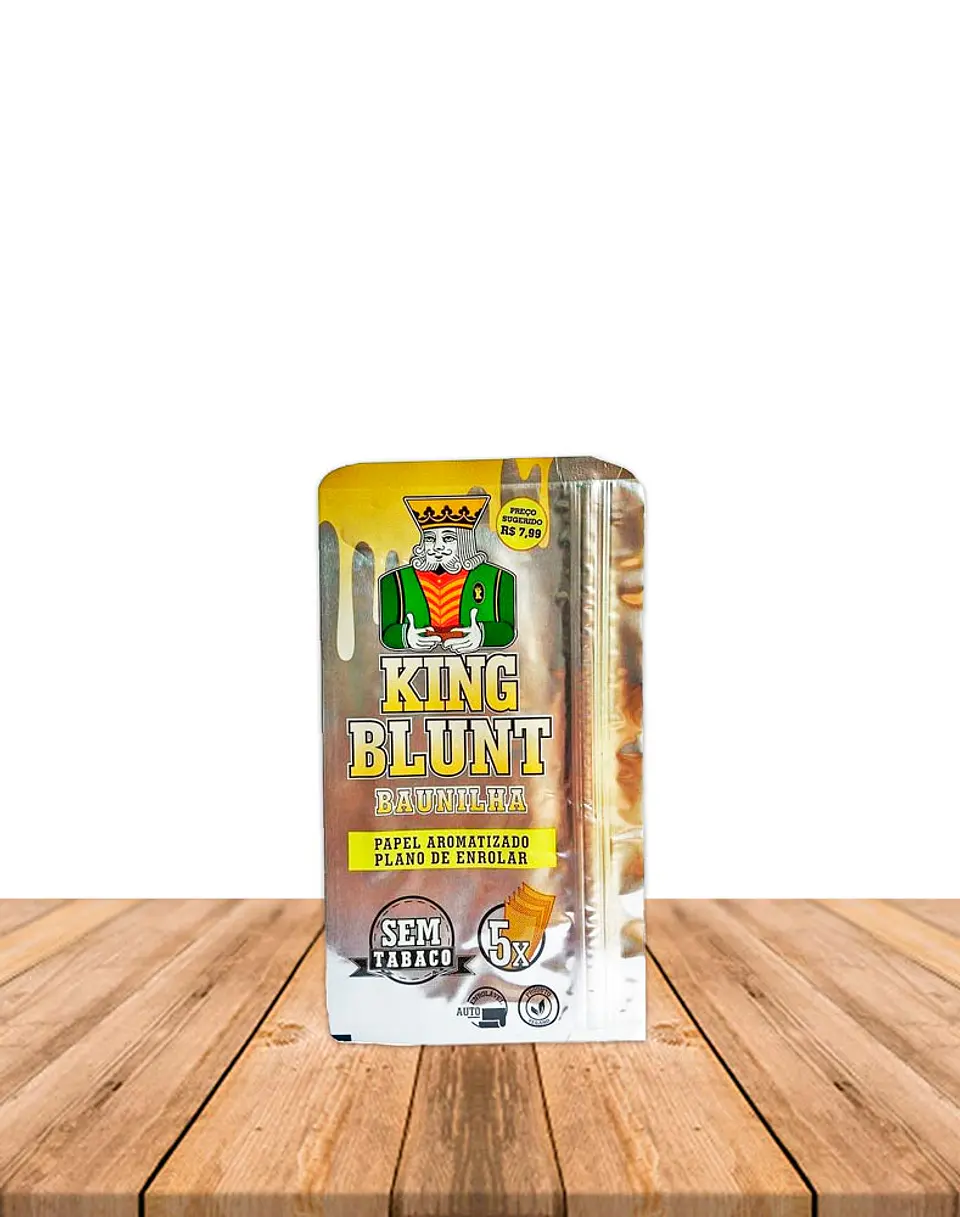Promoción  King Blunt  x5  Vainilla 2