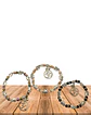Pulsera OM Con Piedras De Colores JI19-371 - Miniatura 1