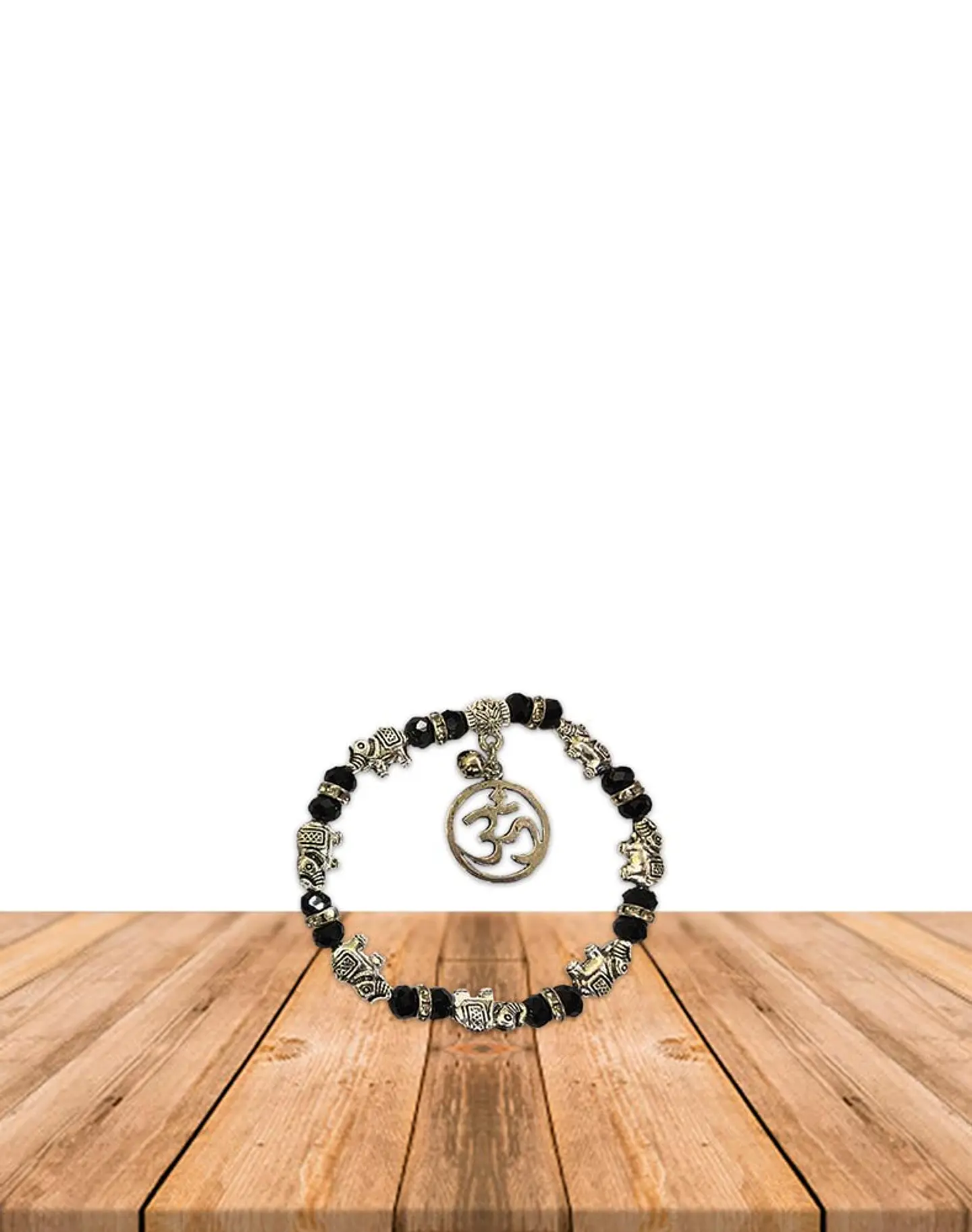 Pulsera OM Con Piedras De Colores JI19-371 3