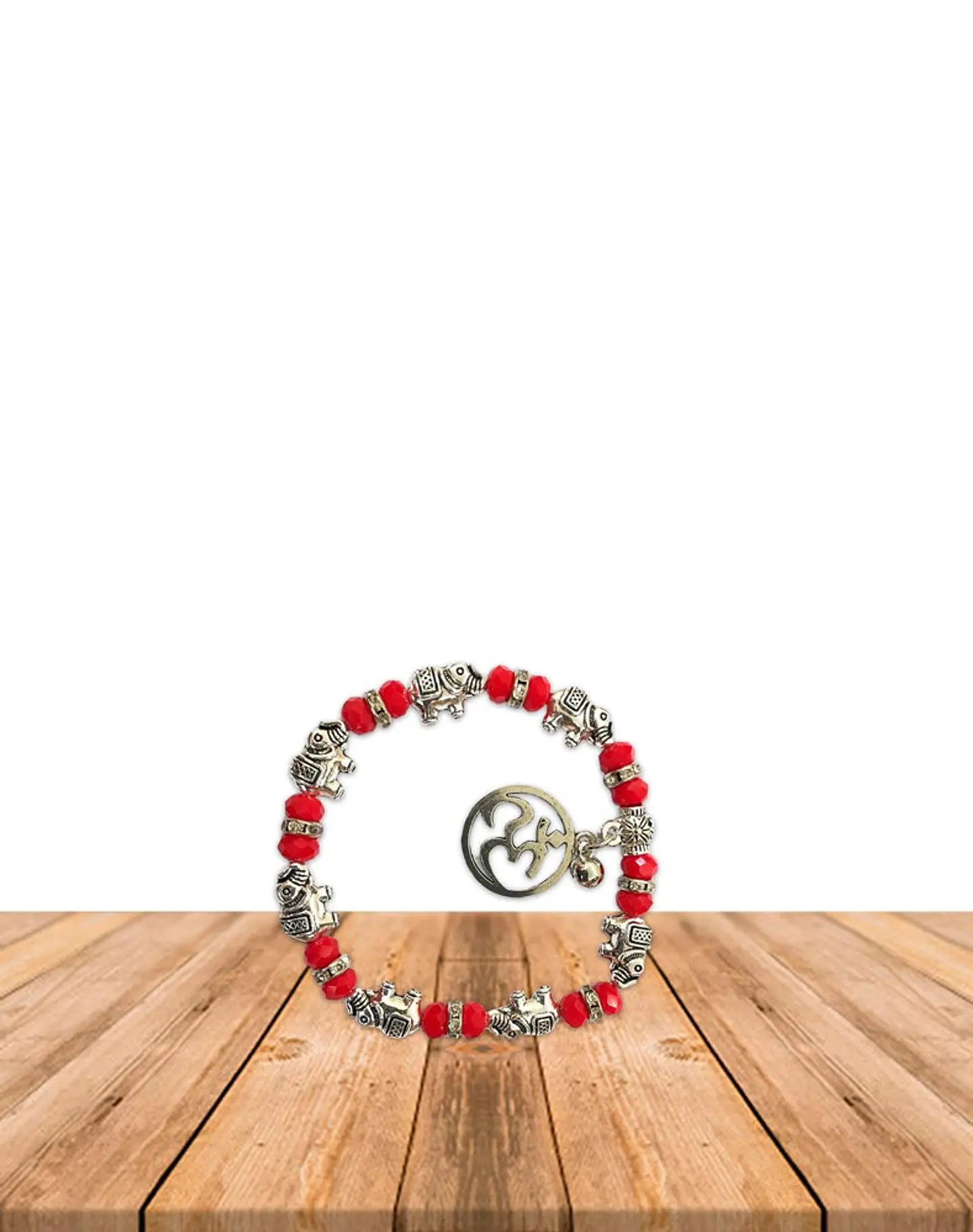 Pulsera OM Con Piedras De Colores JI19-371 7