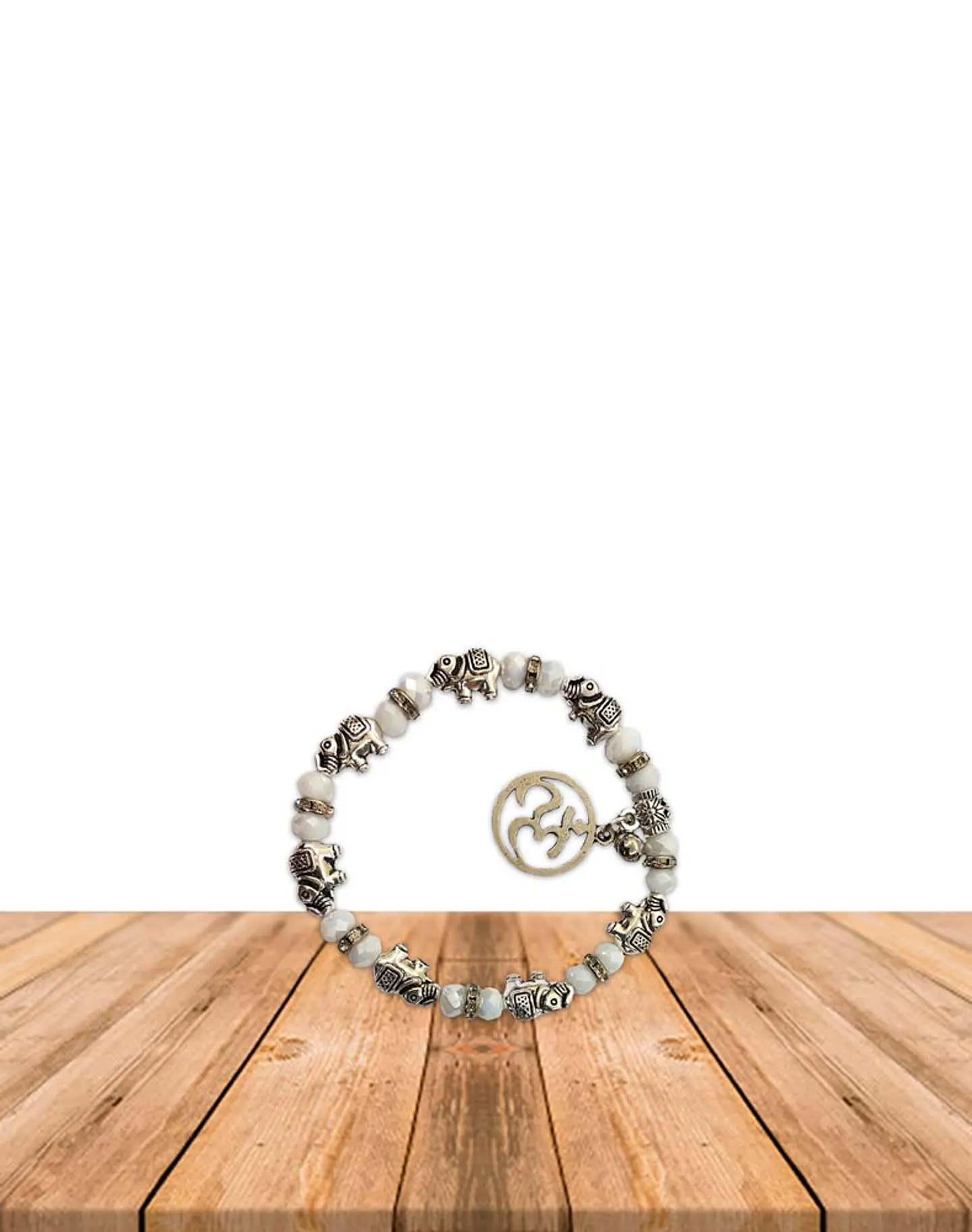 Pulsera OM Con Piedras De Colores JI19-371 6
