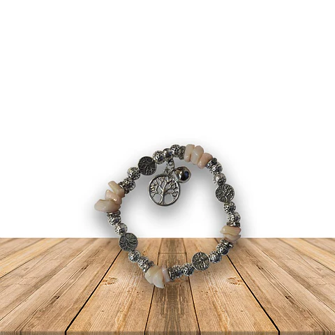 Pulsera Con Árbol Y Piedra JI19-353