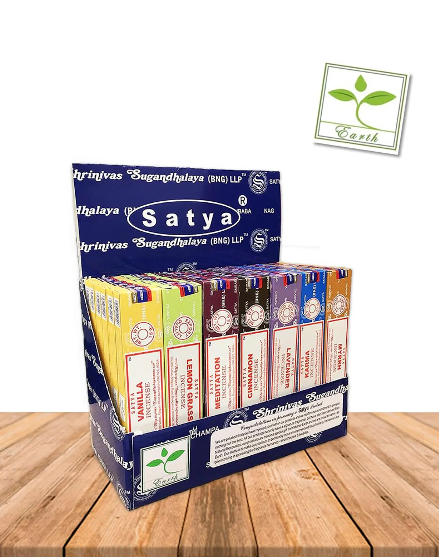 Incienso Satya Mix Pack de 42 Und 1