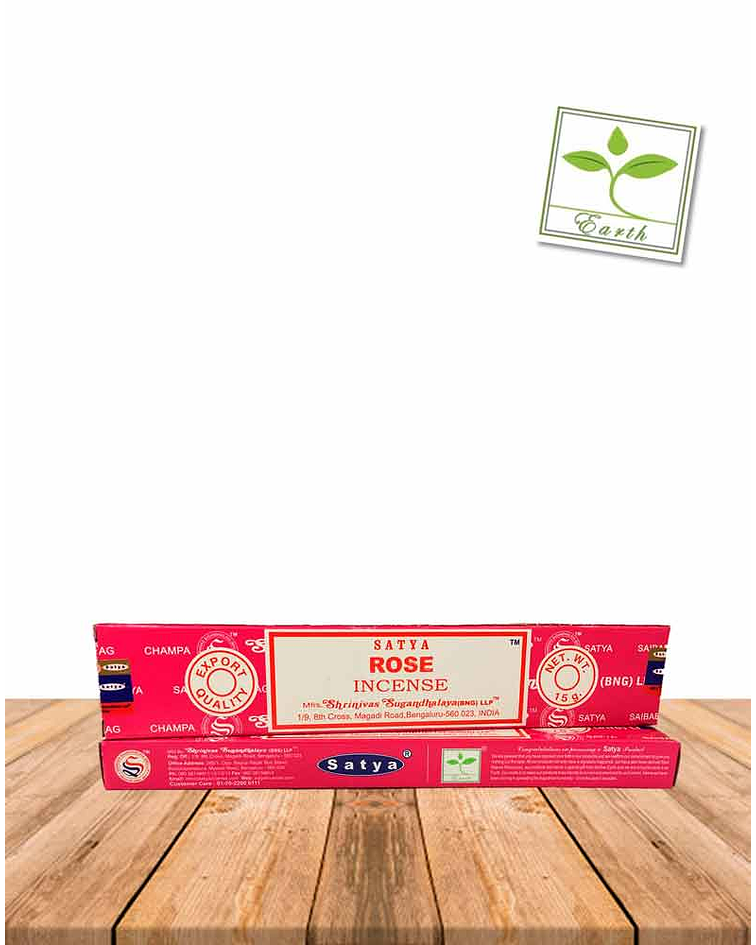 Incienso Satya Rosa 15 gr