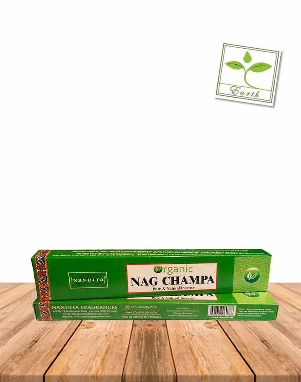 Incienso Nandita Nag Champa Organic  1