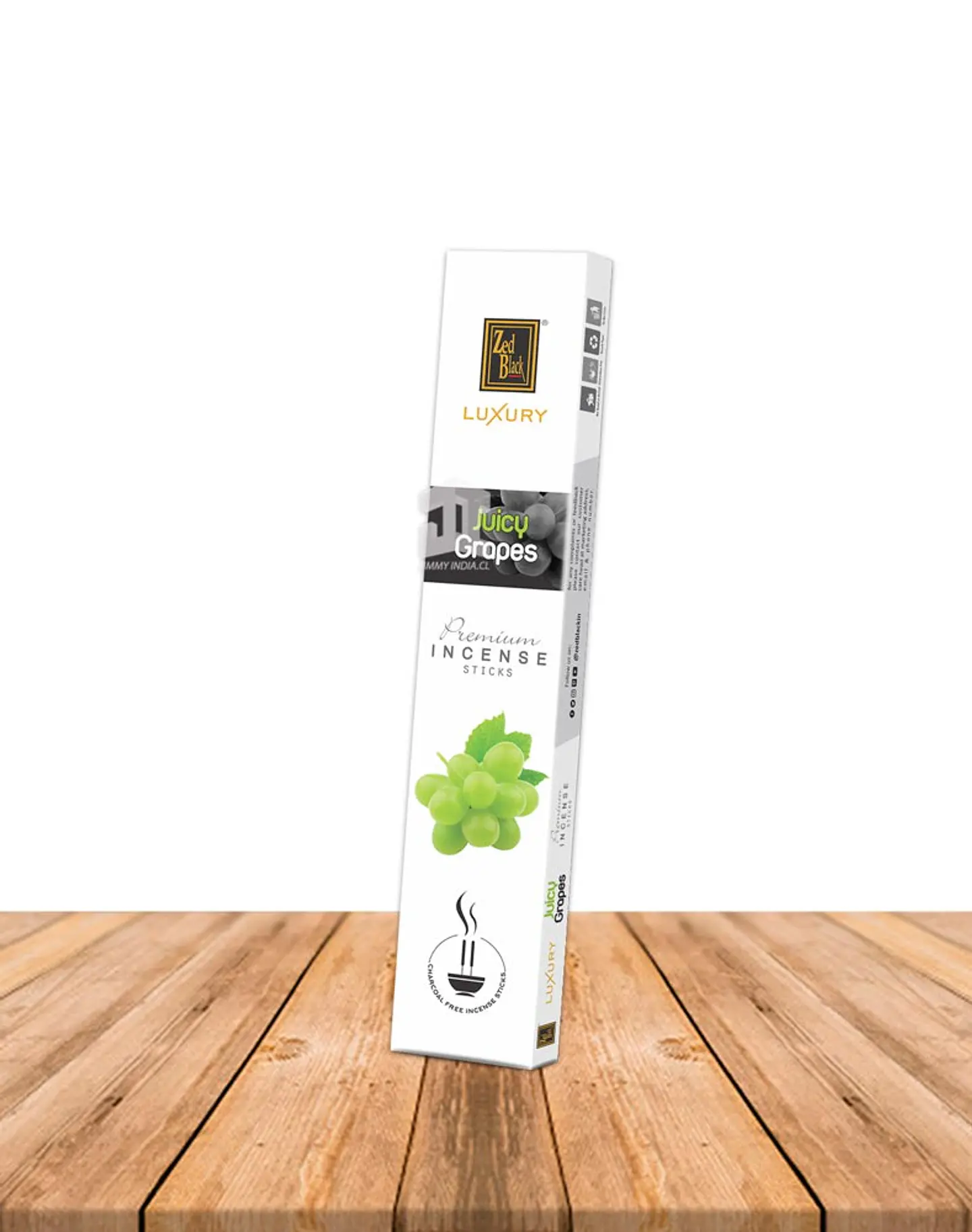 Incienso Zed Black Luxury Uva Blanca 1