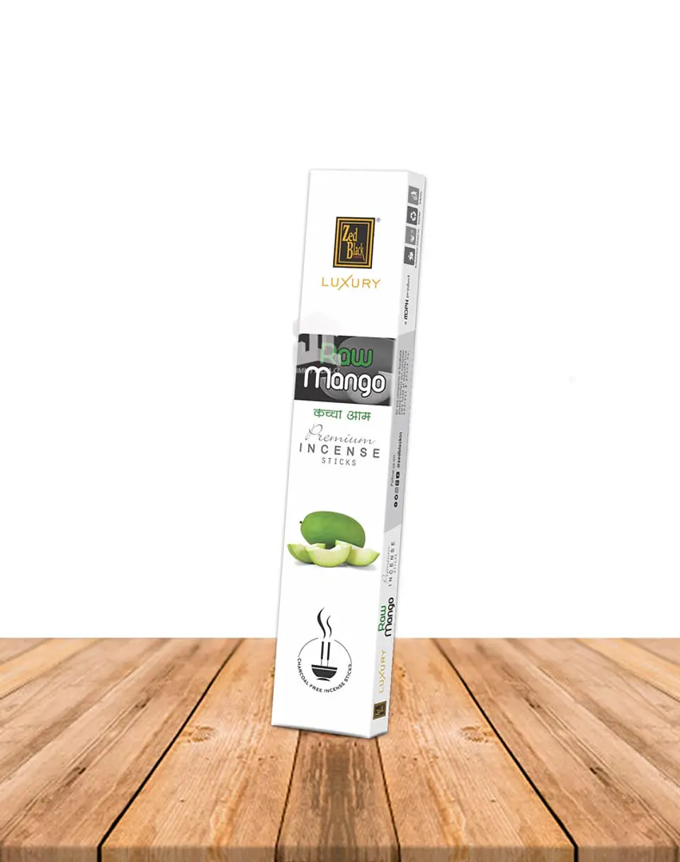 Incienso Zed Black Luxury Mango Verde 1