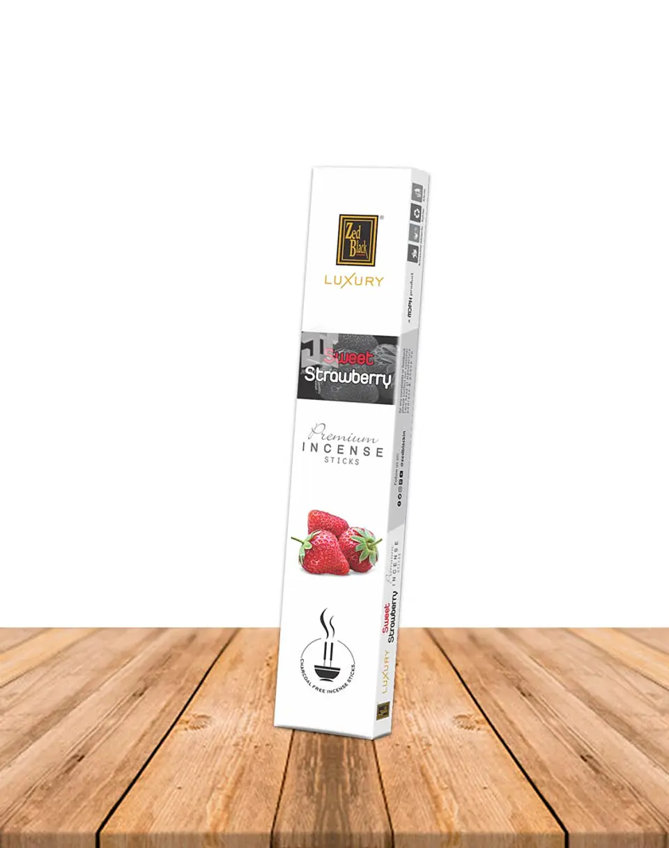Incienso Zed Black Luxury Frutilla 1