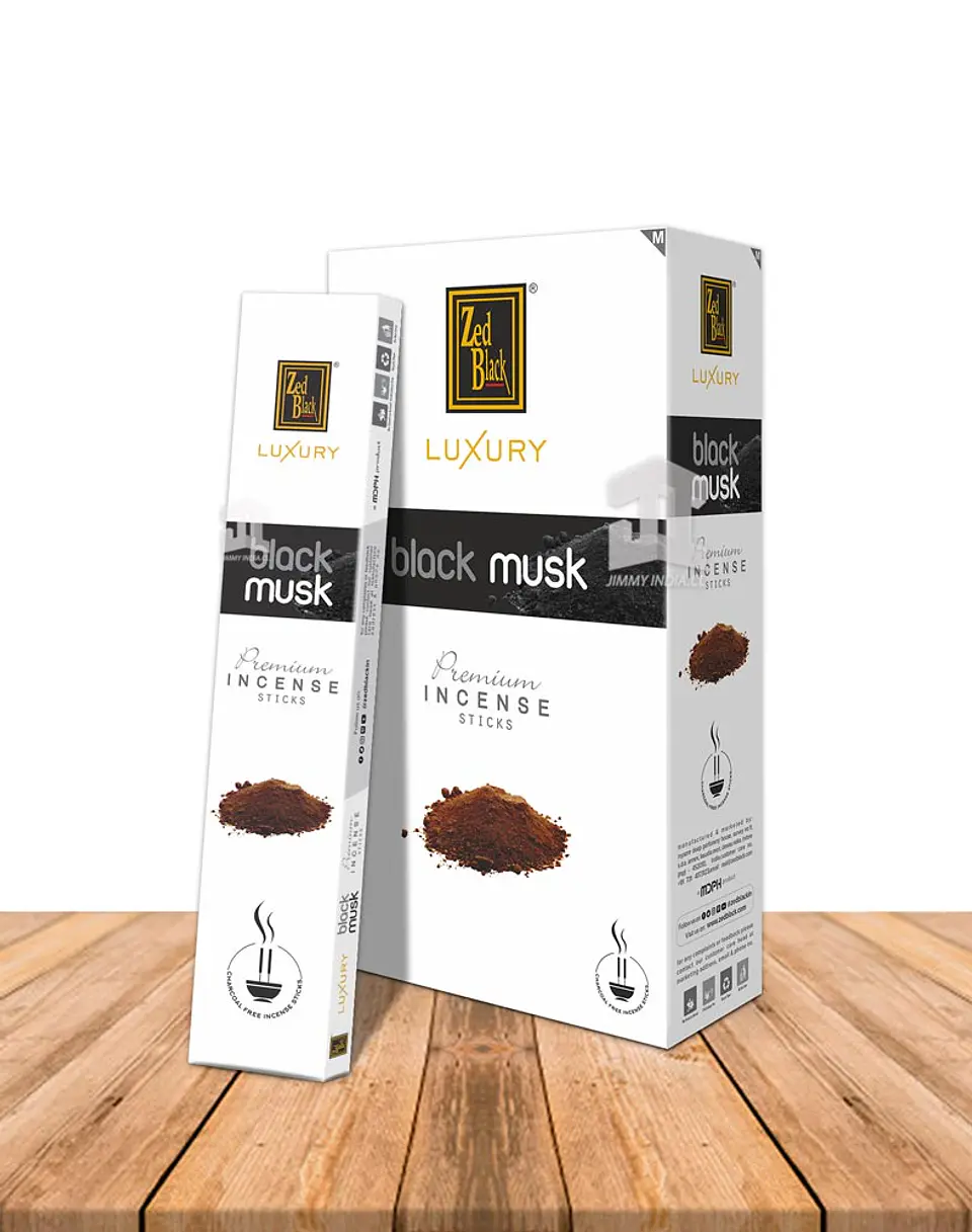 Incienso Zed Black Luxury Black Musk 2